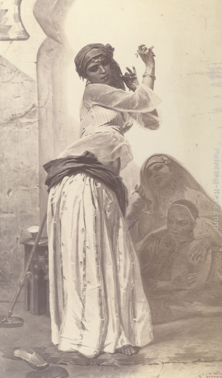 Eugene Pierre Francois Giraud Une danseuse de Cairo